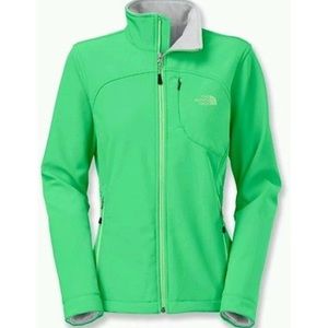 Women's Green North Face Windshield Fleece Jacket